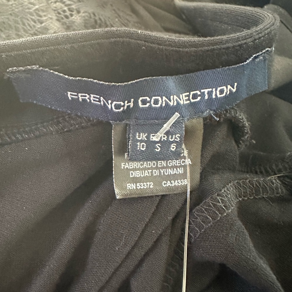 French Connection Angelina Pleated Lace Midi Dress 6 NWT - Picture 7 of 10